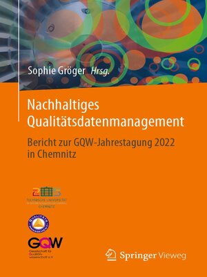 cover image of Nachhaltiges Qualitätsdatenmanagement